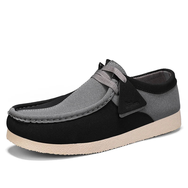 New Vintage Casual Luxury Men's Shoes Slip-On Suede Men's Sneakers Comfortable Walking Men's Boat Shoes Men's Footwear