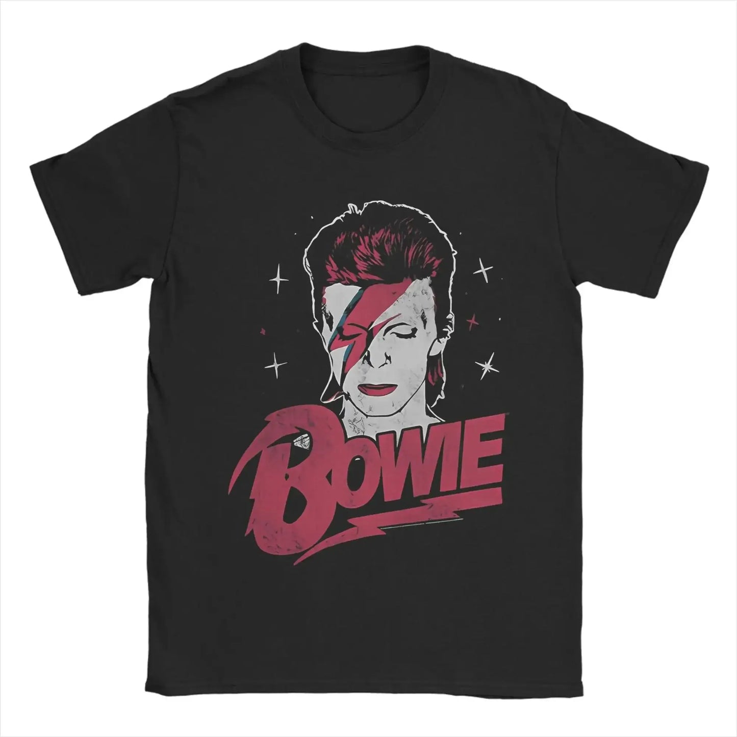 T-shirt décontracté col rond imprimé — surdimensionné, style gothique, coton, nouvelle collection