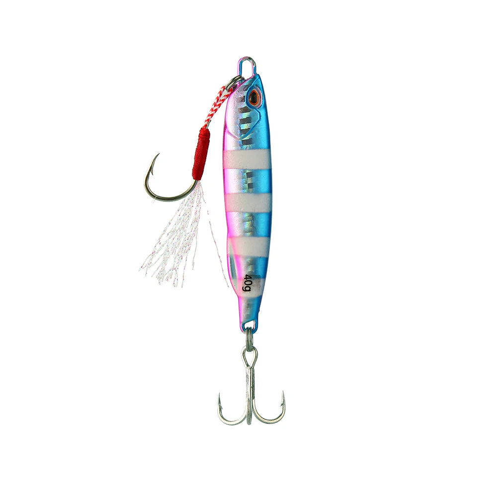 Leurre de Pêche Artificiel Japonais 10 à 50g — Appat Casting Bar & Poissons de Mer