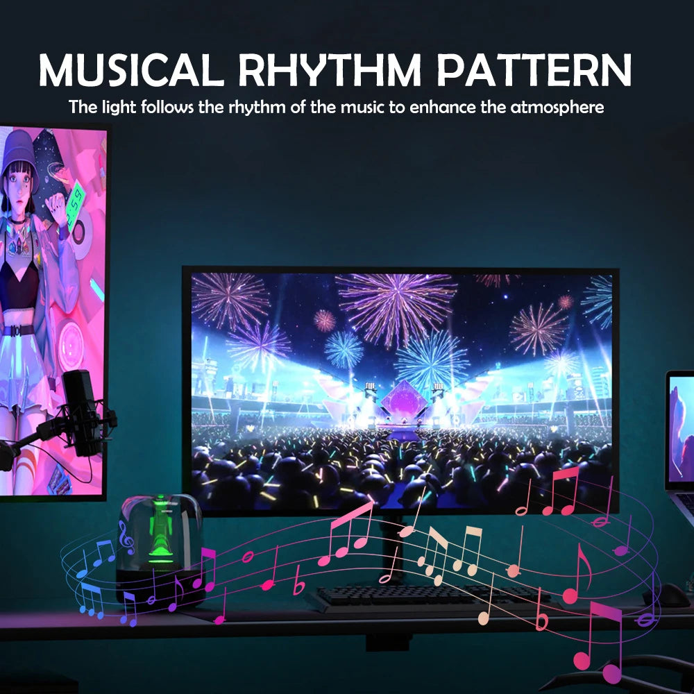Bande lumineuse de jeu RGB, rétro-éclairage, affichage LED, synchronisation, écran d'ambiance PC, application de synchronisation musicale, décor de salle de jeu, fête