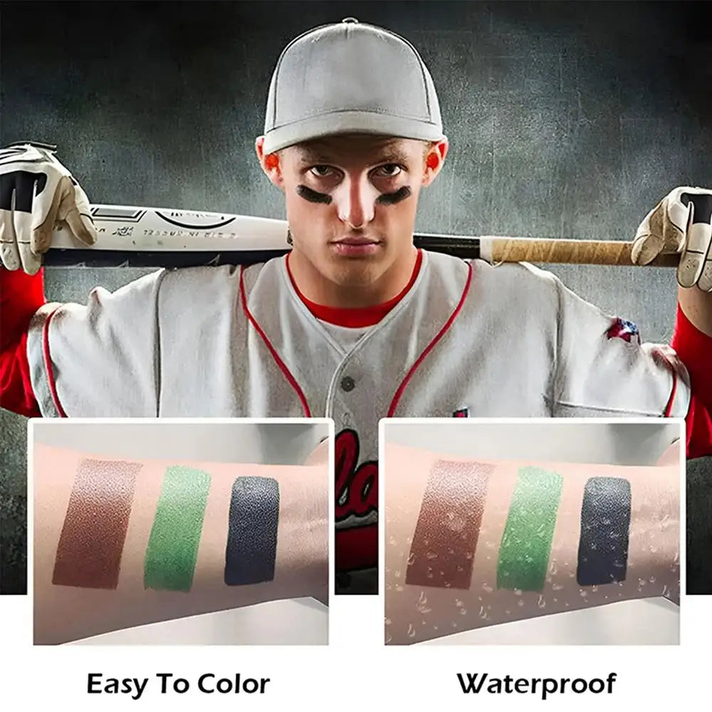 3 couleurs armée Fans CS tir visage peinture Camouflage huile hommes femmes en plein air militaire formation chasse tactique Football équipement