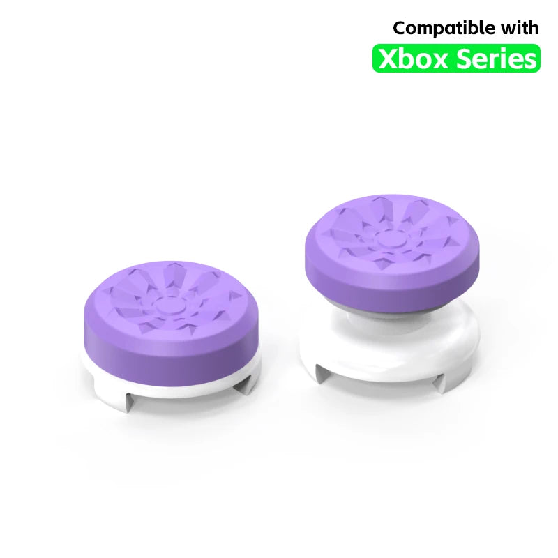 Capuchones de extensión de agarre para mando de juego PS4, 2 piezas, empuñaduras de palanca de pulgar, cubiertas de altura alta/baja para PS4 5, Xbox