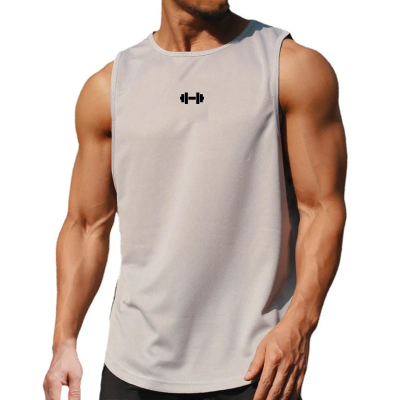 Débardeur Gym Homme — Fitness Musculation Séchage Rapide Basket-Ball
