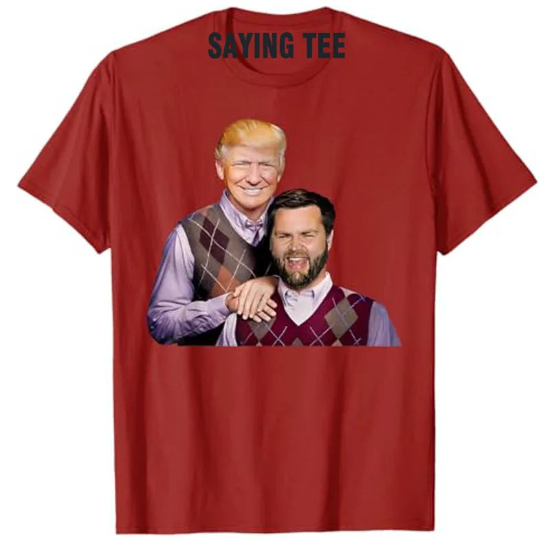 T-shirt parodie humoristique — graphique manches courtes, style décontracté
