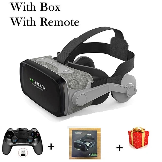 Casque VR 3D réalité virtuelle pour smartphone — lentilles, jumelles, jeu vidéo (v11)