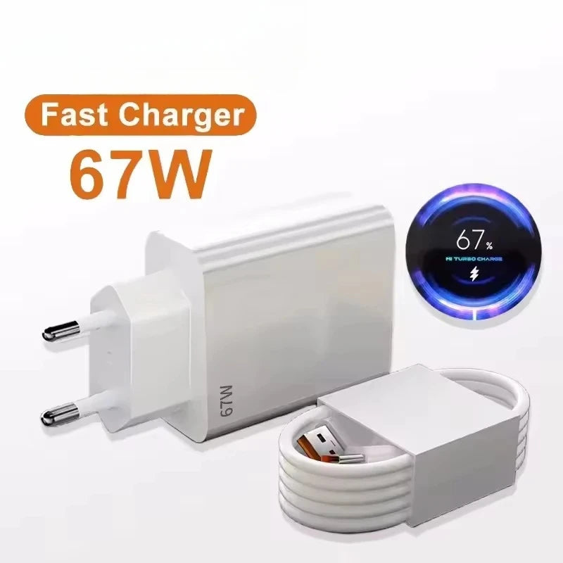 Câble de données USB 6A vers Type-C charge rapide compatible smartphones Android