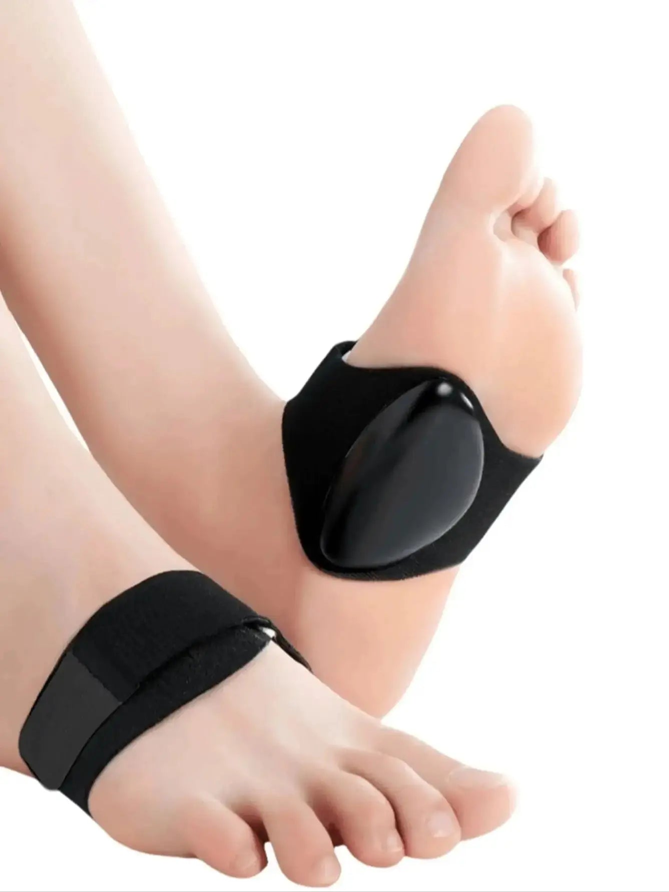 1 paire de semelles intérieures de sport de soutien de la voûte plantaire pour hommes et femmes pour pieds plats pour soutenir la balle du pied et soulager la pression.