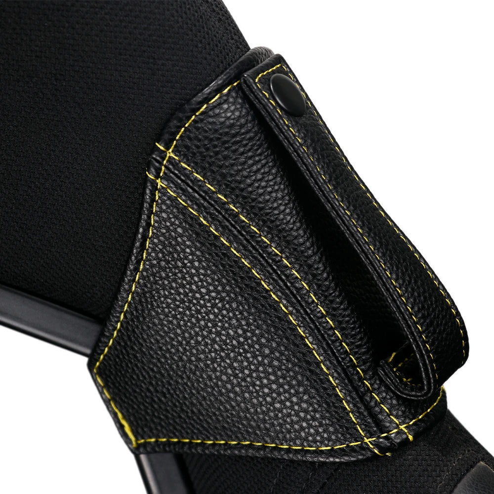 Support de ceinture de sécurité en cuir pour siège baquet de voiture de course JDM, guide et protecteur de ceinture