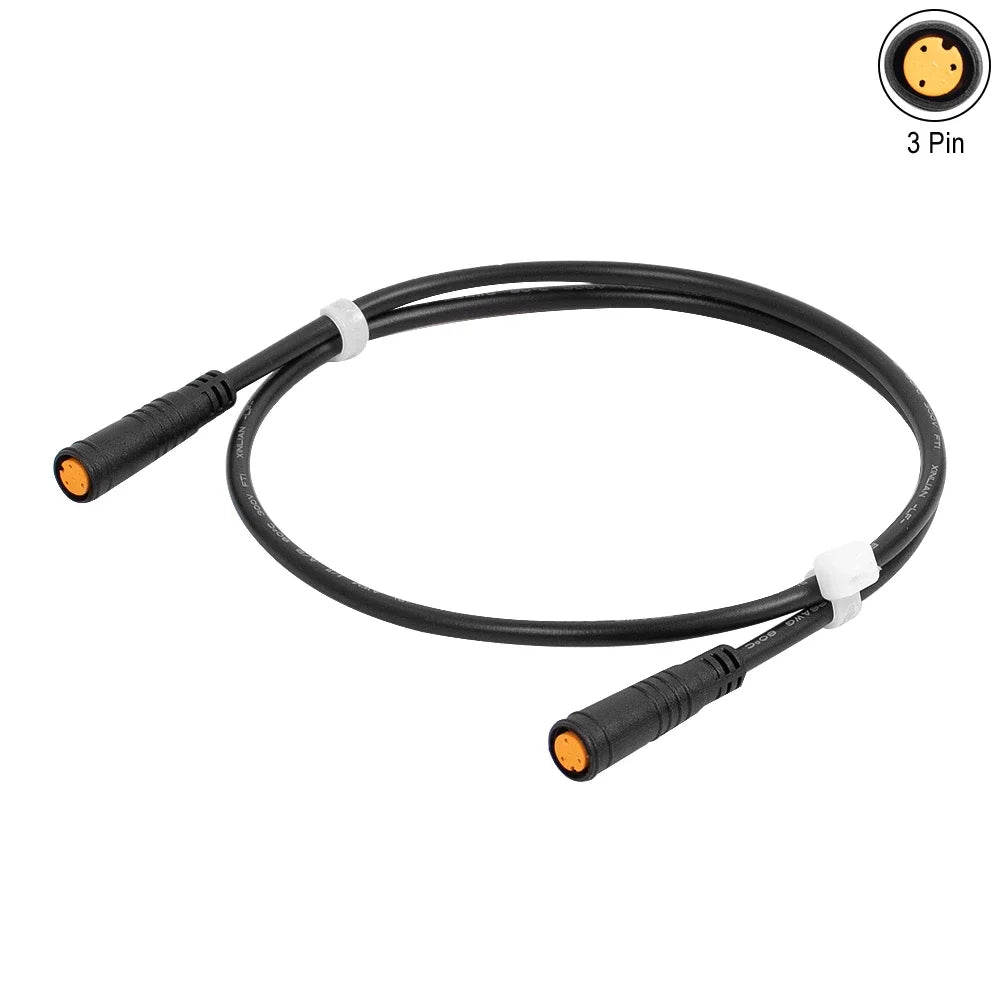 Câble Extension Accélérateur Pouce Vélo Électrique — Connecteur Conversion 3 Broches
