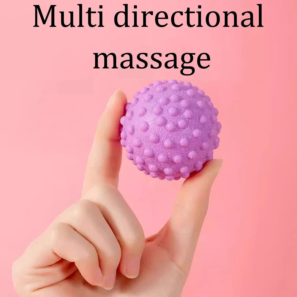 Balle de Massage Fascia TPR — Point Surelevé Yoga Dos Taille Pieds