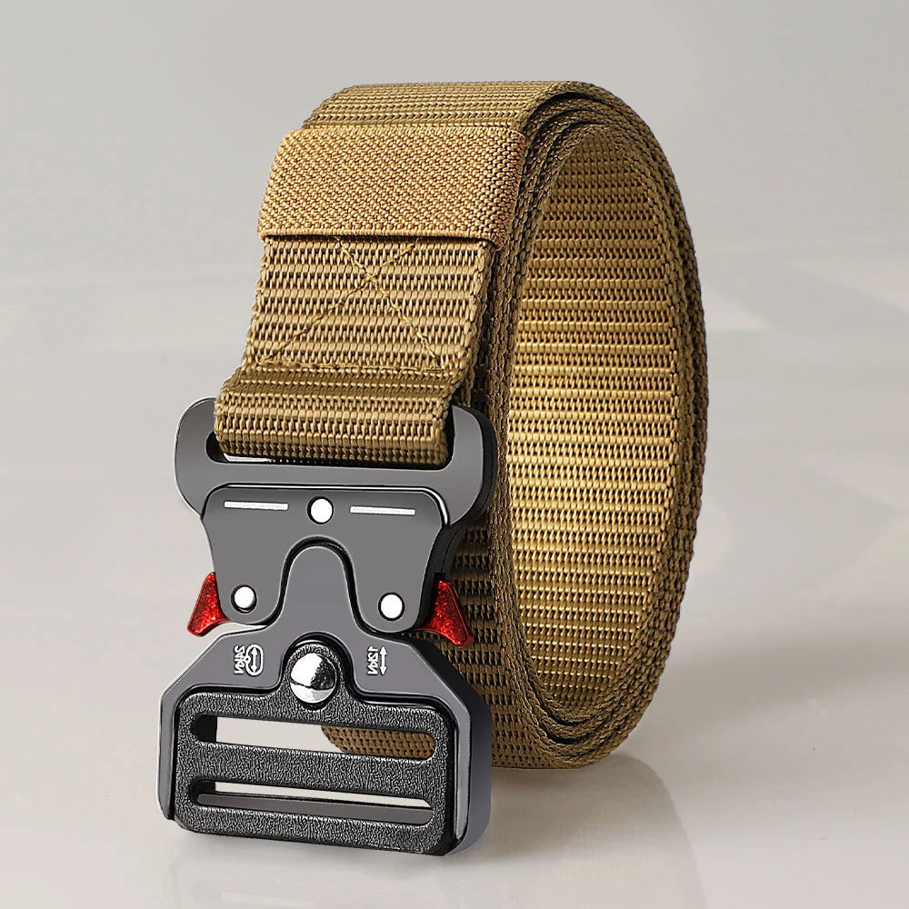 Men's Versatile Tactical Belts – Durable & Adjustable Design – For Outdoor Sports Enthusiasts, Pair with Jeans, for Men and Women