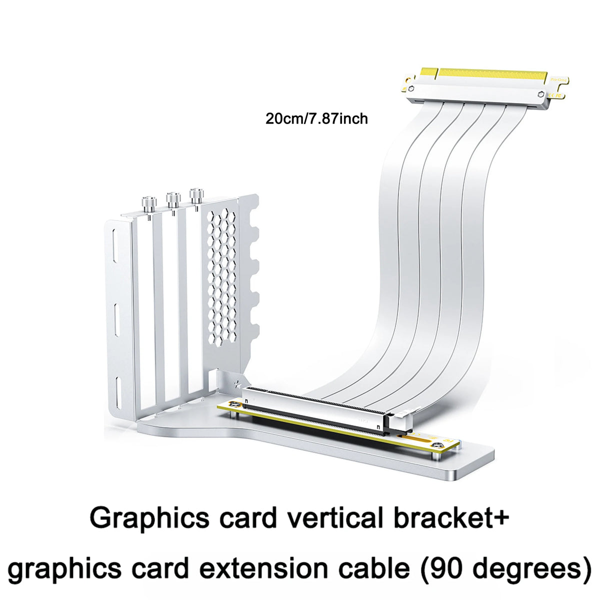 Câble Riser PCI-E 3.0/PCI-E 4.0 X16, carte vidéo, extension Flexible haute vitesse blindée EMI, rallonge PCI Express Gen 4 GPU