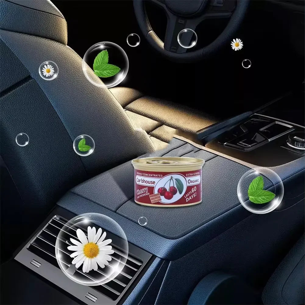 Désodorisants pour voiture, fournitures automobiles, blocs de bois en conserve, Explosion de saveur de café, fournitures déodorantes d'aromathérapie étrangère pour voiture