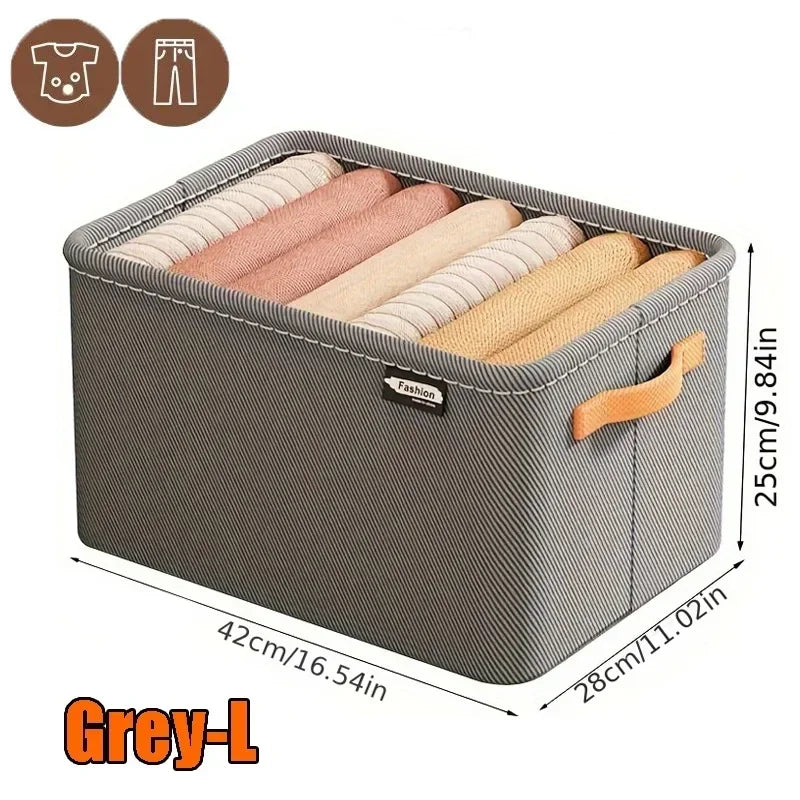 Boite de Rangement Garde-Robe Pliable — Organisateur Vêtements & Linge