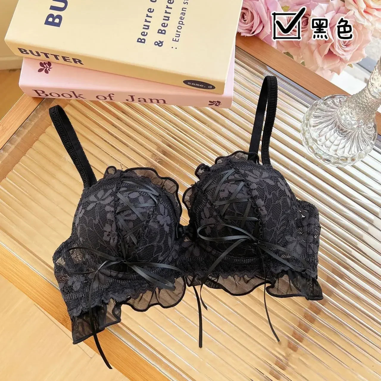Soutien-gorge Push-Up Lolita Dentelle — Style Japonais Princesse