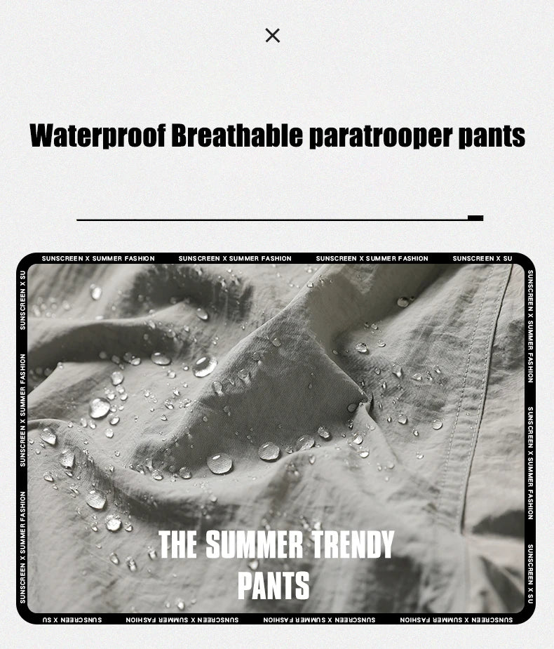 Pantalon de randonnée imperméable pour femmes, pantalon de parachutiste pour Sports de plein air, taille élastique, pantalon de Camping, solide, cyclisme, pêche, automne