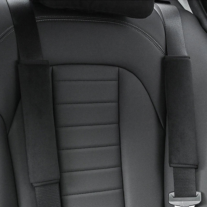 2pcs Seat Belt Covers Car Accessories Car Safety Belt Shoulder Pad for Adu