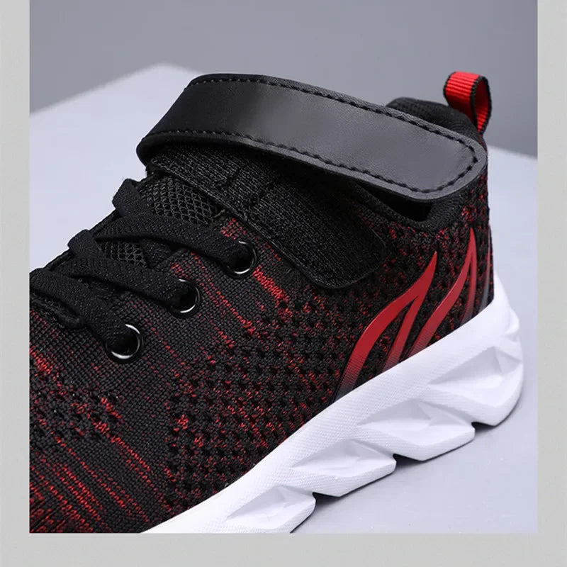Zapatillas para niños y niñas, calzado deportivo para correr, tenis infantiles transpirables, zapatos para niños, entrenadores, señuelos blandos