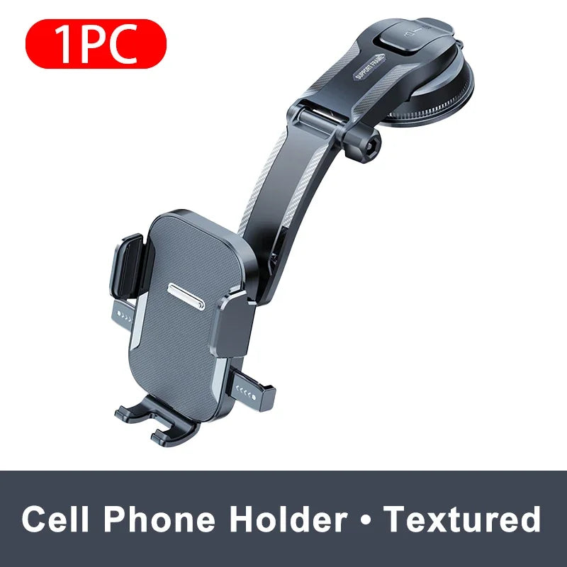 Support de téléphone universel pour tableau de bord de voiture, support de téléphone portable pour Navigation GPS, support universel suspendu pour pare-brise de bureau