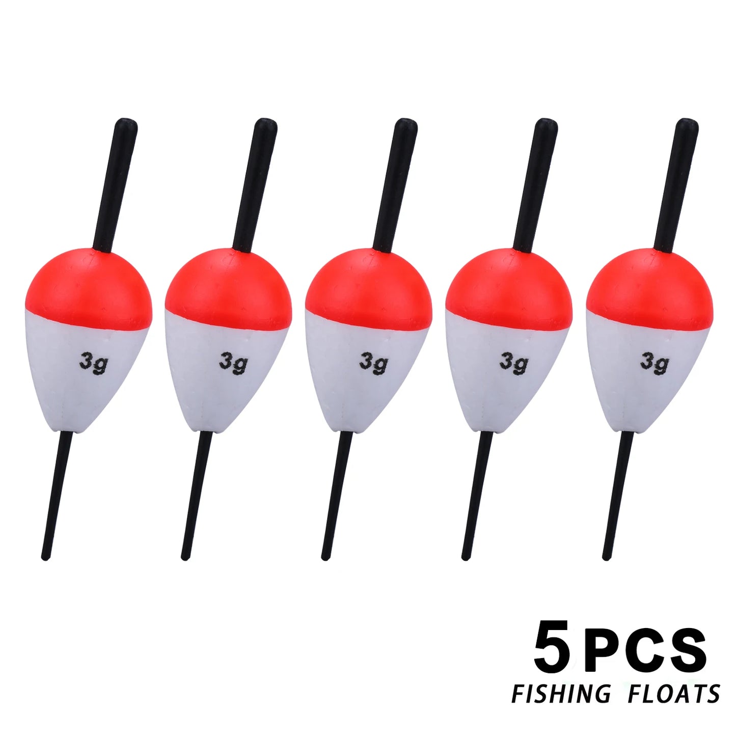 Sougayilang Fishing Float Set 5pcs/8pcs EVA Material Professional Upright Buoy Accessories Fishing Float