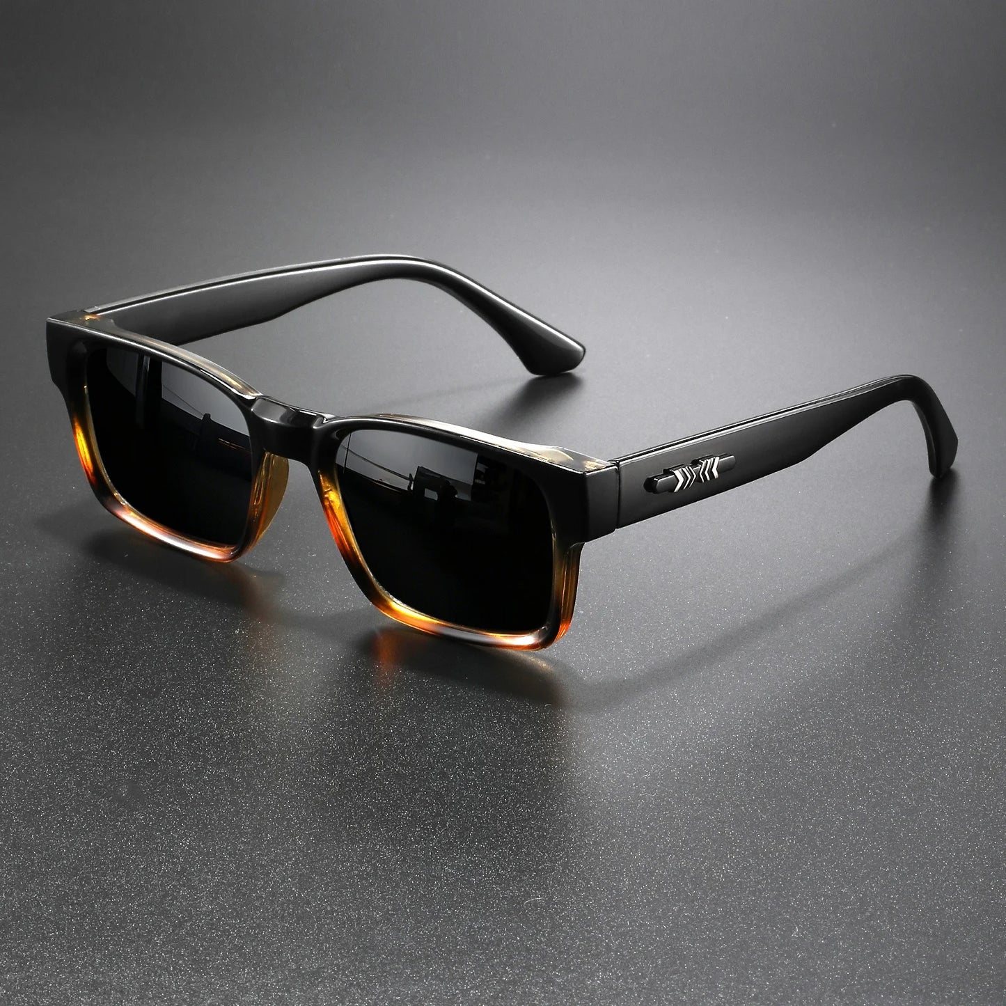 Lunettes de Soleil Rétro Punk Carrées UV400 — Extérieur Style Décontracté