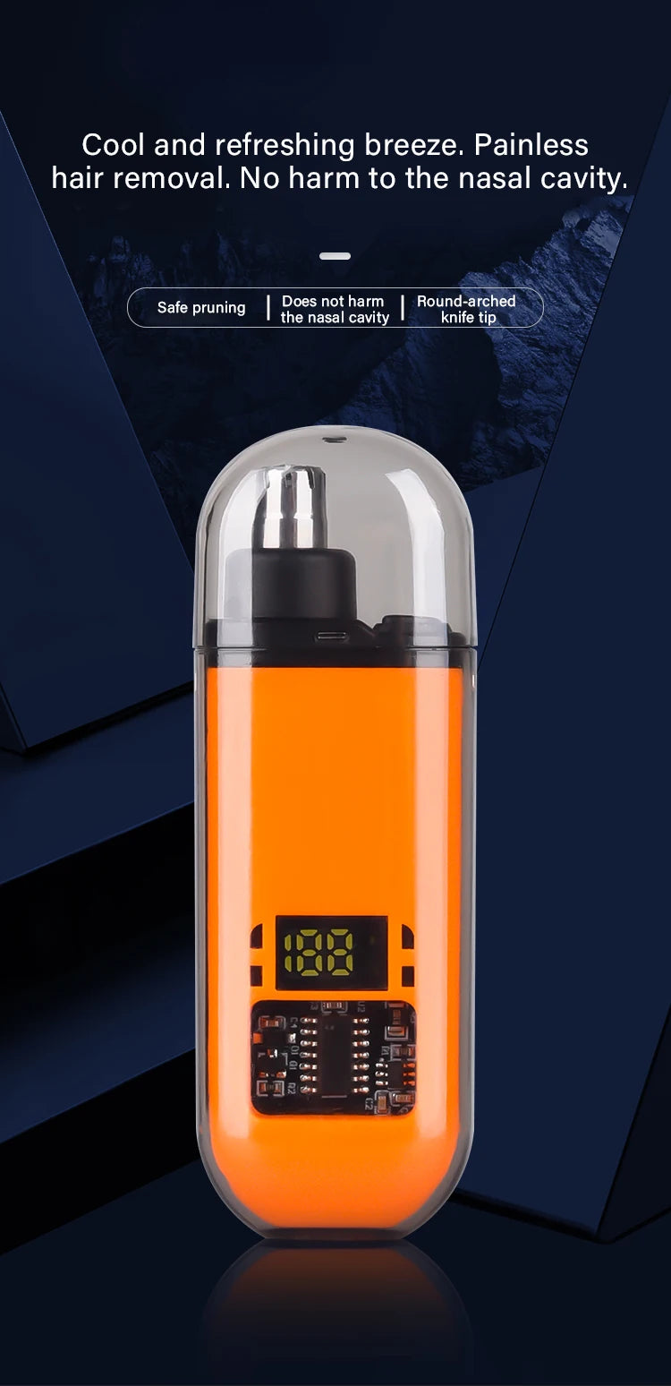 Tondeuse à poils de nez tondeuse Portable pour le nez Mini tondeuse à cheveux de nez et d'oreille tondeuse de nez Portable tondeuse Rechargeable pour homme