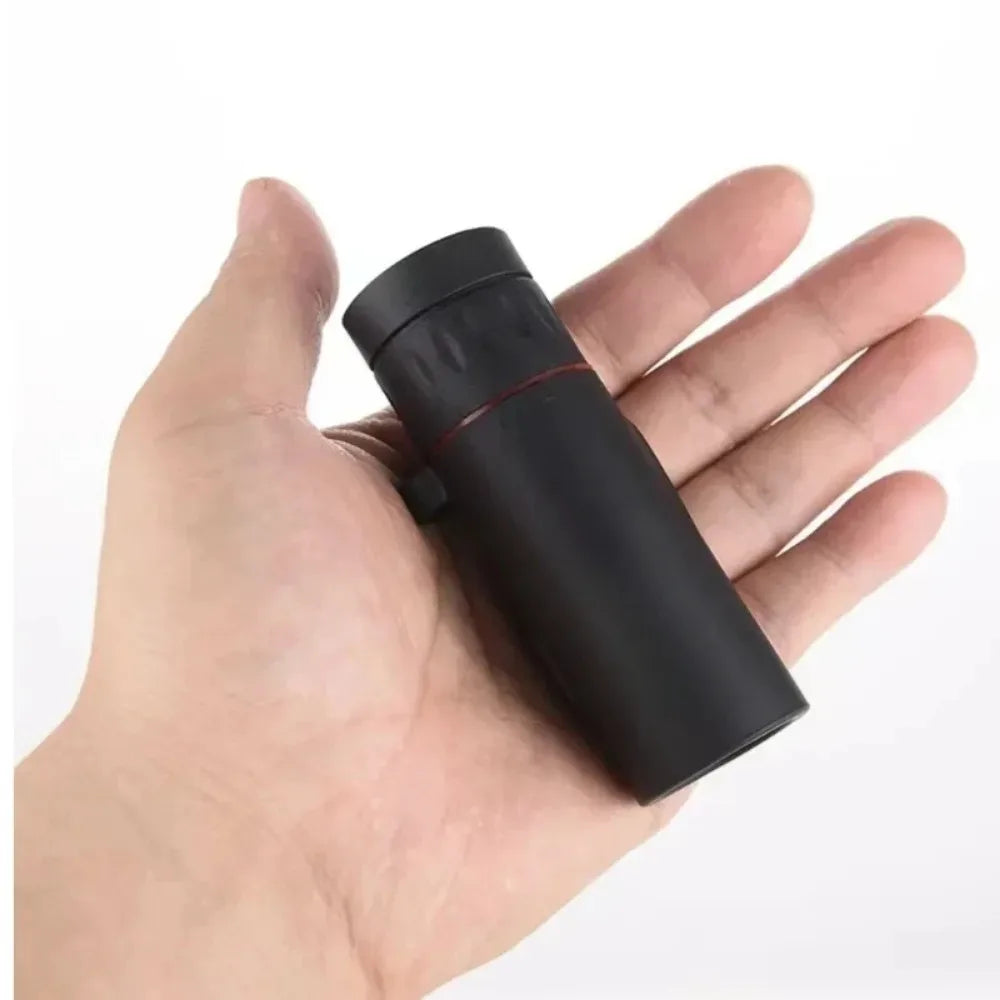 Télescope monoculaire HD 2000x25 : Mini portable, pour le camping en plein air, la chasse et l'observation des oiseaux