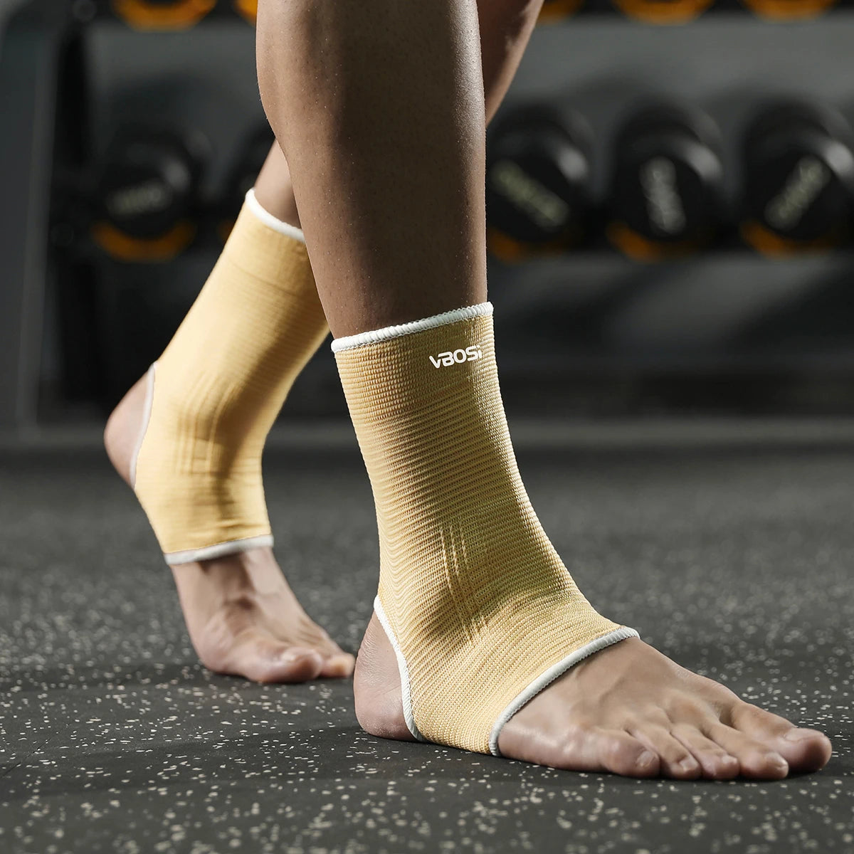 VBOSI Manchons de Cheville Élastiques Respirants — Course, Basket & Cyclisme