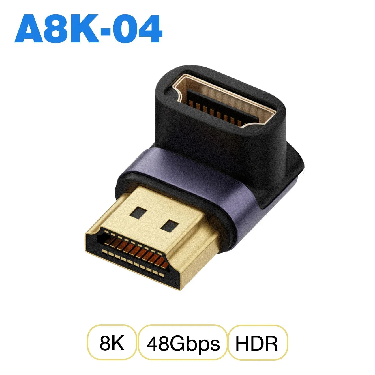 Mini/Micro HDMI to HDMI 2.1 48Gbps 8K60HZ 4K120HZ Converter for Projector HDTV PS4 PS5 Laptop