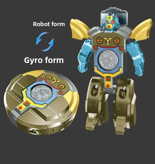 Gyroscope rotatif à décompression créative, résistant aux chutes, robot à déformation mécanique, jouet pour enfants, cadeau pour garçon, nouvelle collection