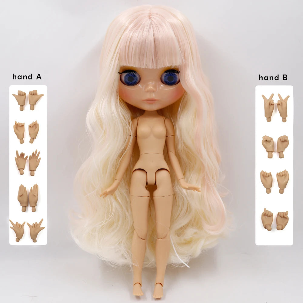 Poupée 1/6 corps articulé BJD bricolage — mode, fille, cadeau, ensemble à main A & B