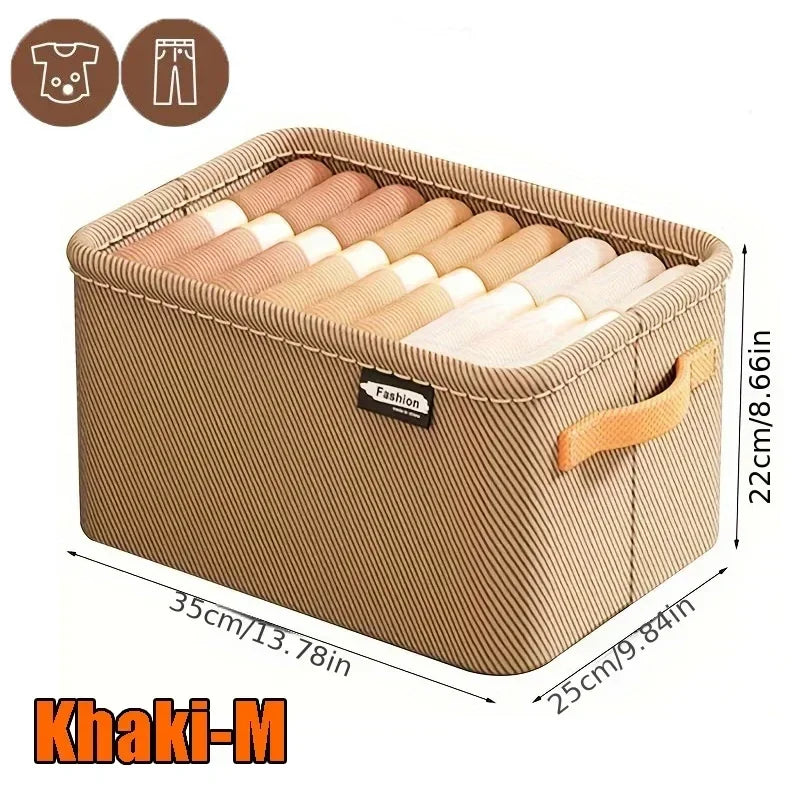 Boite de Rangement Garde-Robe Pliable — Organisateur Vêtements & Linge