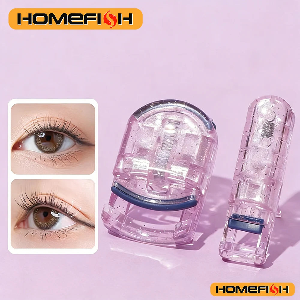 Rizador de pestañas, herramientas cosméticas para sujetar las pestañas, herramientas de maquillaje para rizar y sujetar, 2 piezas