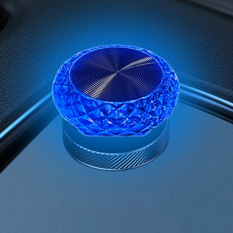 Mini luz ambiental LED USB portátil para coche, luces ambientales decorativas para interior de automóvil, luz ambiental, luz de ordenador, Plug Play