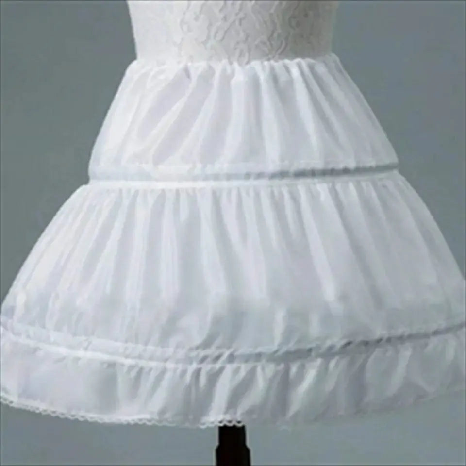 Enagua de flores para niñas, falda interior de Cosplay, fiesta infantil, falda tutú de Ballet Lolita, Enaguas Sottogonna Mini