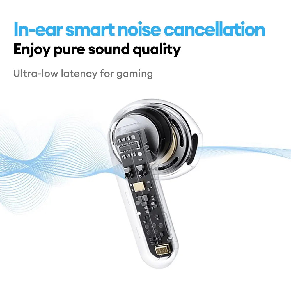 Casque Bluetooth sans fil ANC — réduction de bruit, HiFi, 30H d'autonomie, jeu