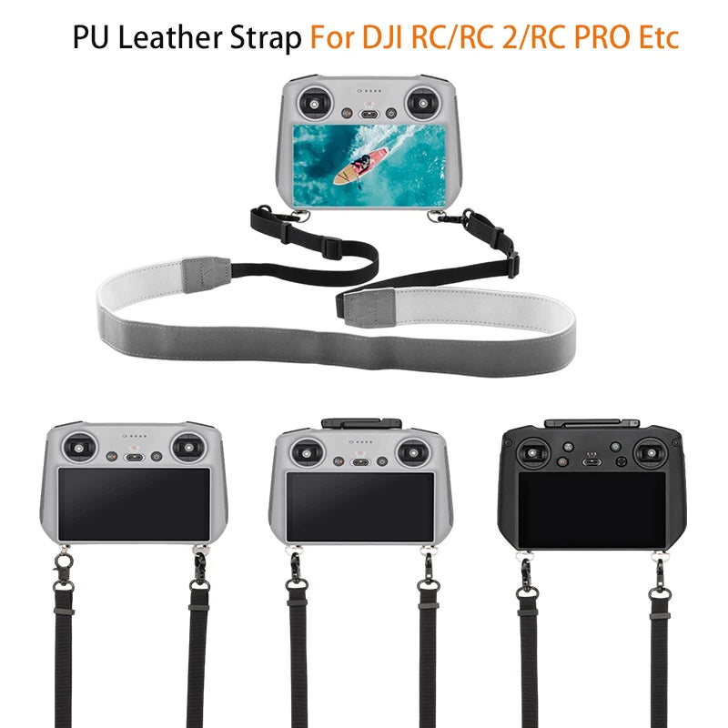 Lanière de cou avec vis pour télécommande drone — compatible drones RC, accessoires
