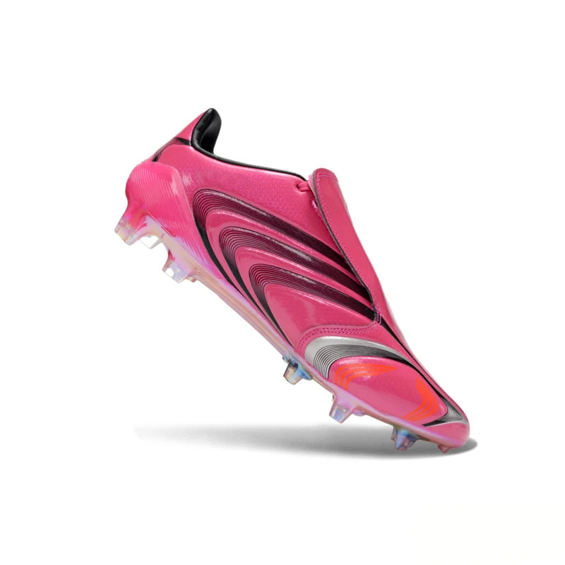 Chaussures de Football FG Homme Microfibre Basses — Niveau Avancé, Pelouse EU 34–49