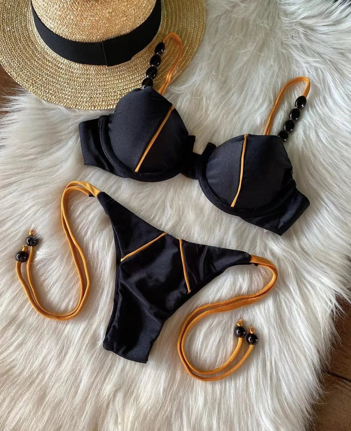 RUOTONGSEPT nouveau Sexy Push up Bikini ensemble maillot de bain femmes taille basse maillots de bain pour femme deux pièces maillots de bain 2023 maillot de bain