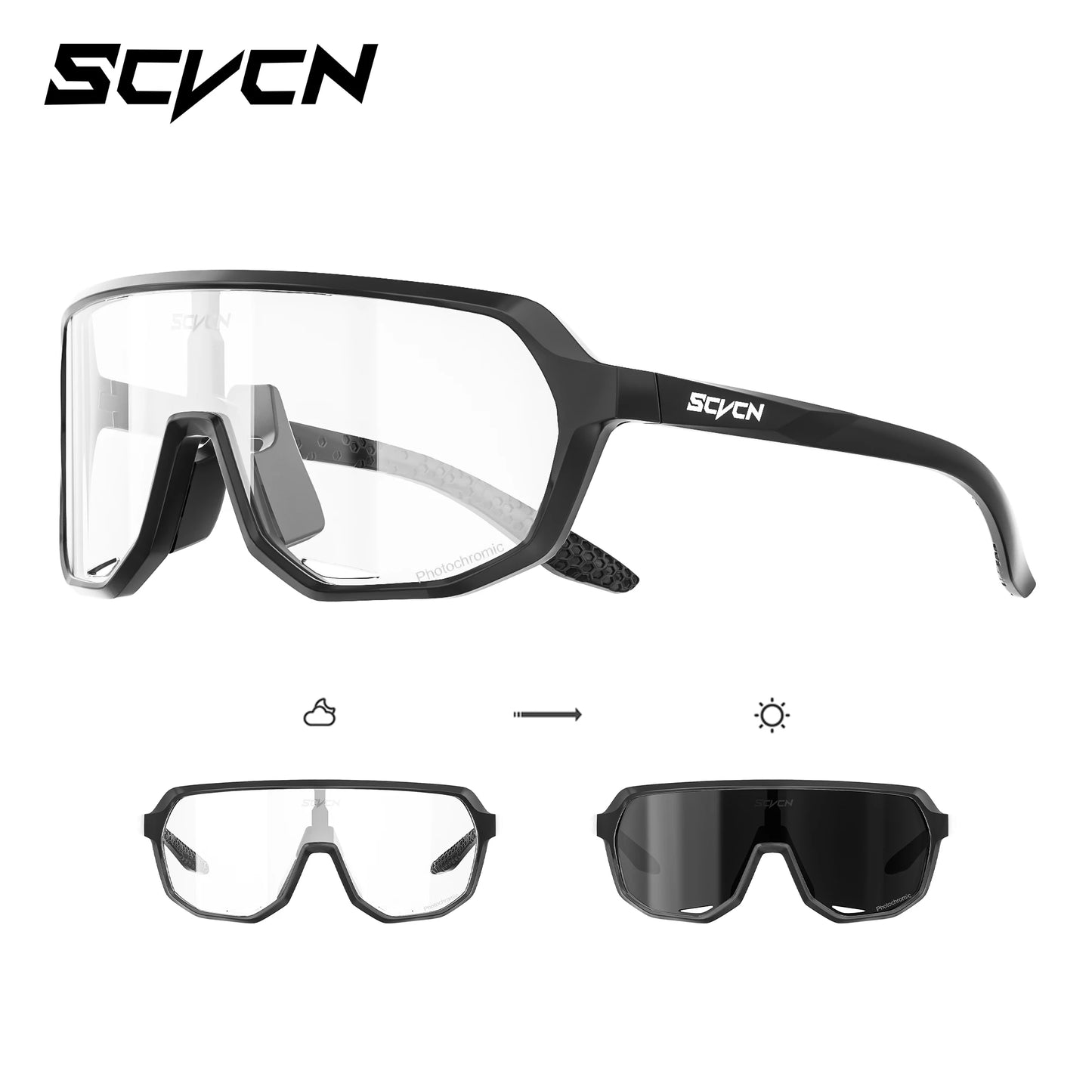 Lunettes de Soleil Sport UV400 — Vélo, Randonnée & Escalade Homme Femme