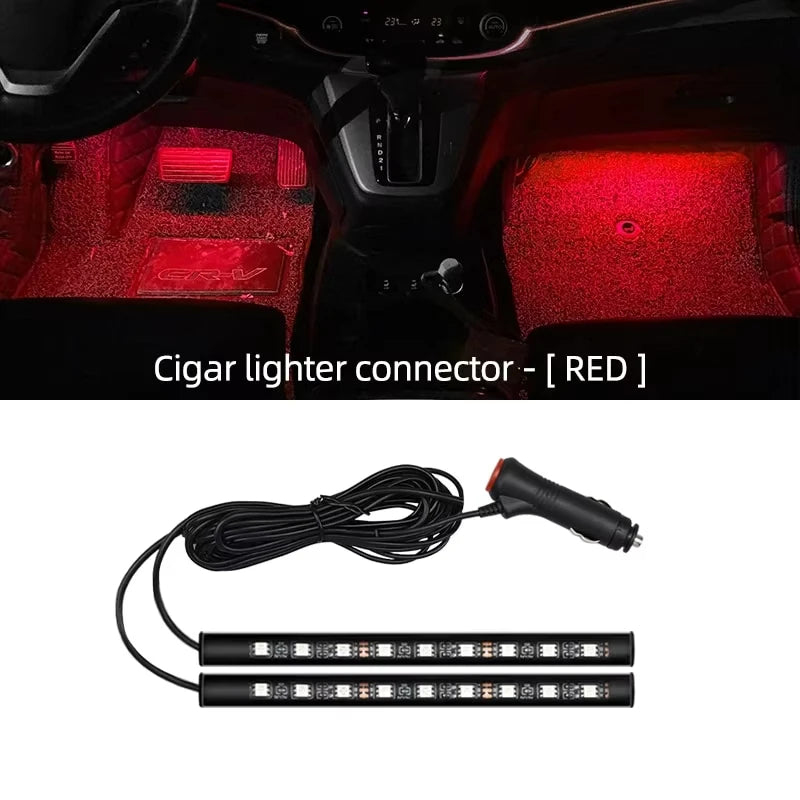 Car Interior LED Strip Light, 5V USB Backlight Kit, Decorative Car Ambient Neon Lamp, Vehicle Accessories, New