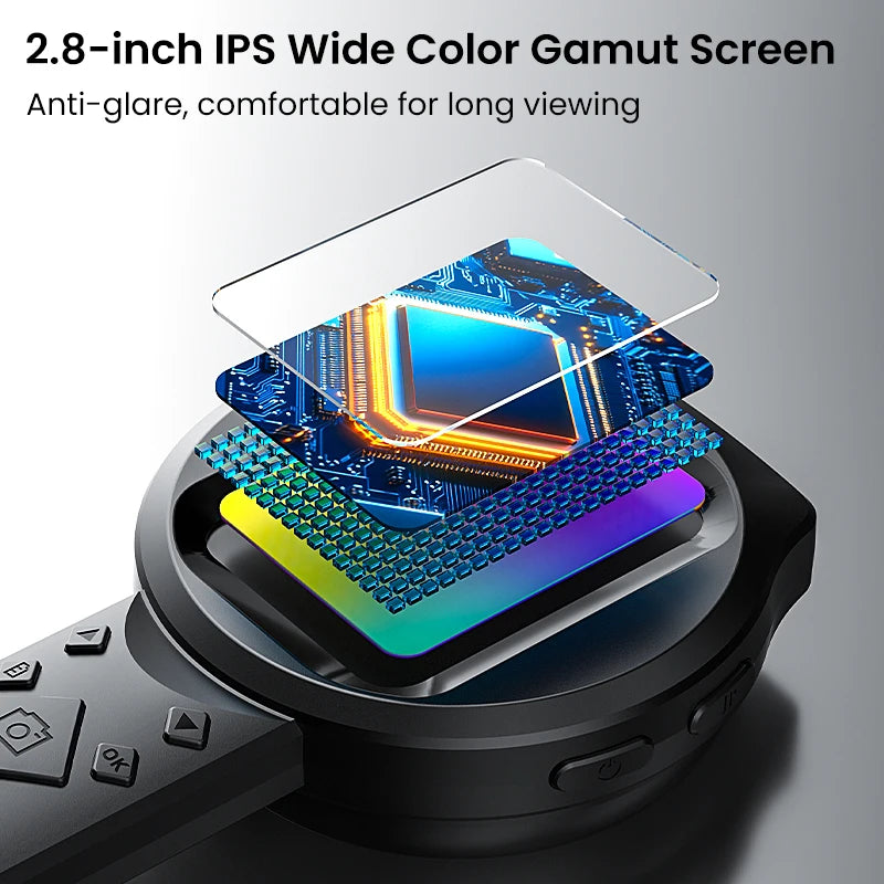 Loupe numérique IPS 2.8 pouces HD 1080P 100X, Microscope Portable, loupe portative pour réparation électronique, contrôle des bijoux