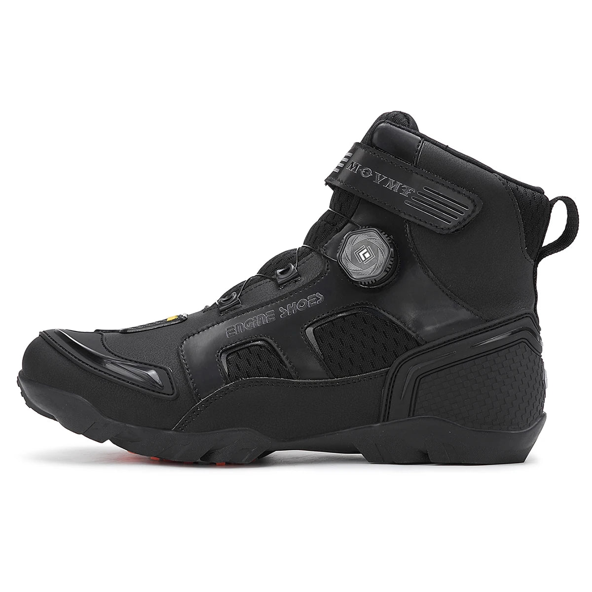 Bottes Moto Homme Cuir Respirantes — Antidérapantes & Résistantes