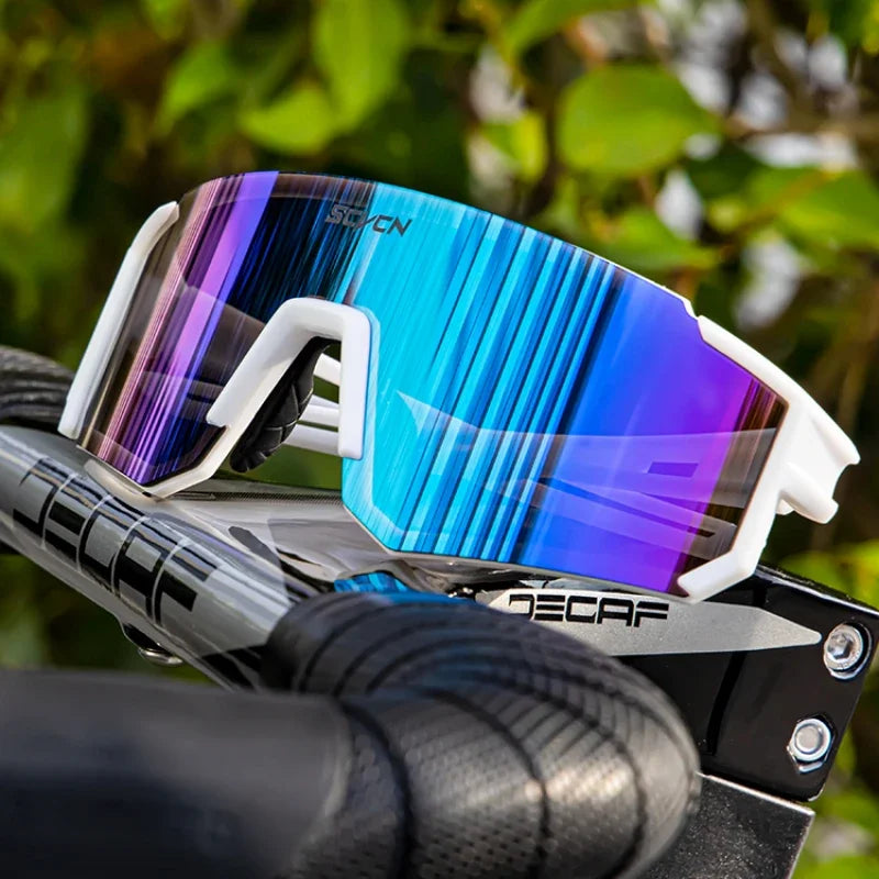 SCVCN New Outdoor Cycling Sunglasses Men Women MTB Driving Bicycle Glasses Sport Climbing Goggles Bike UV400 Eyewear