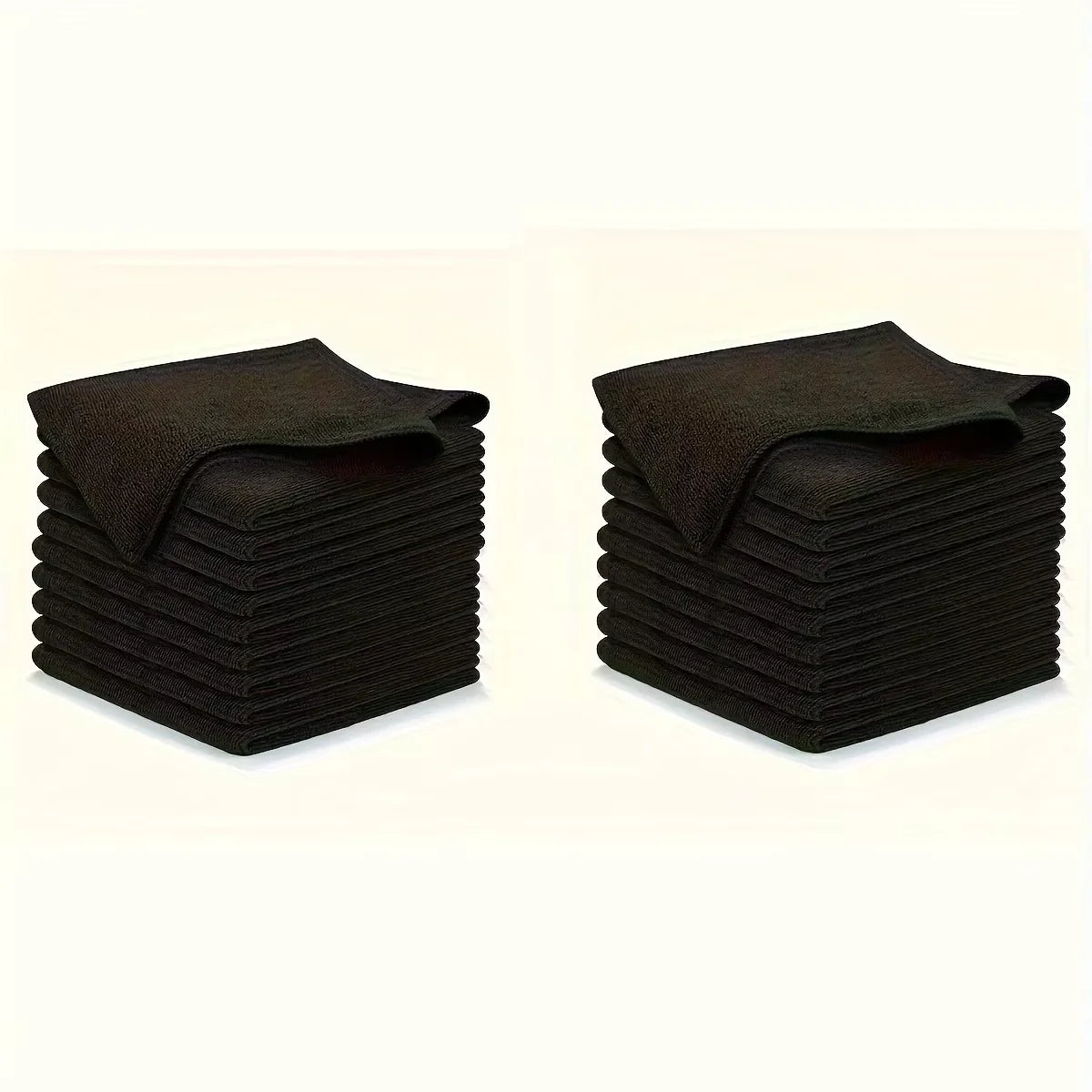 Juego de rejillas absorbentes, suaves y antimanchas, de microfibra, toallas de cocina, gris claro, 5 piezas, 10 piezas, 20 piezas