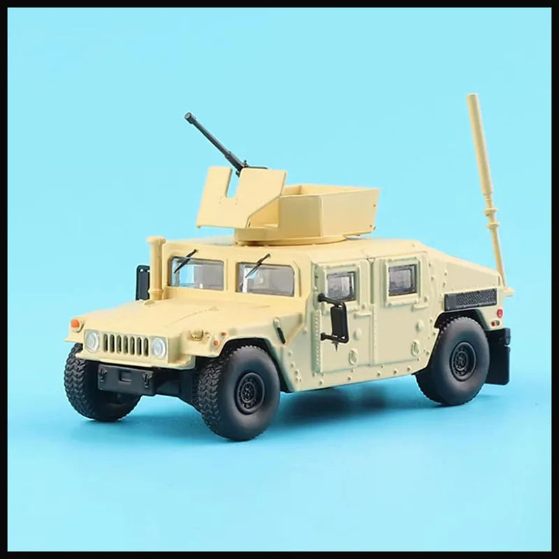 MASSDI 1/64 H1 M1151/Tanque tigre modelo militar de aleación para coche, colección clásica para adultos, exhibición, regalo, juguete para niño