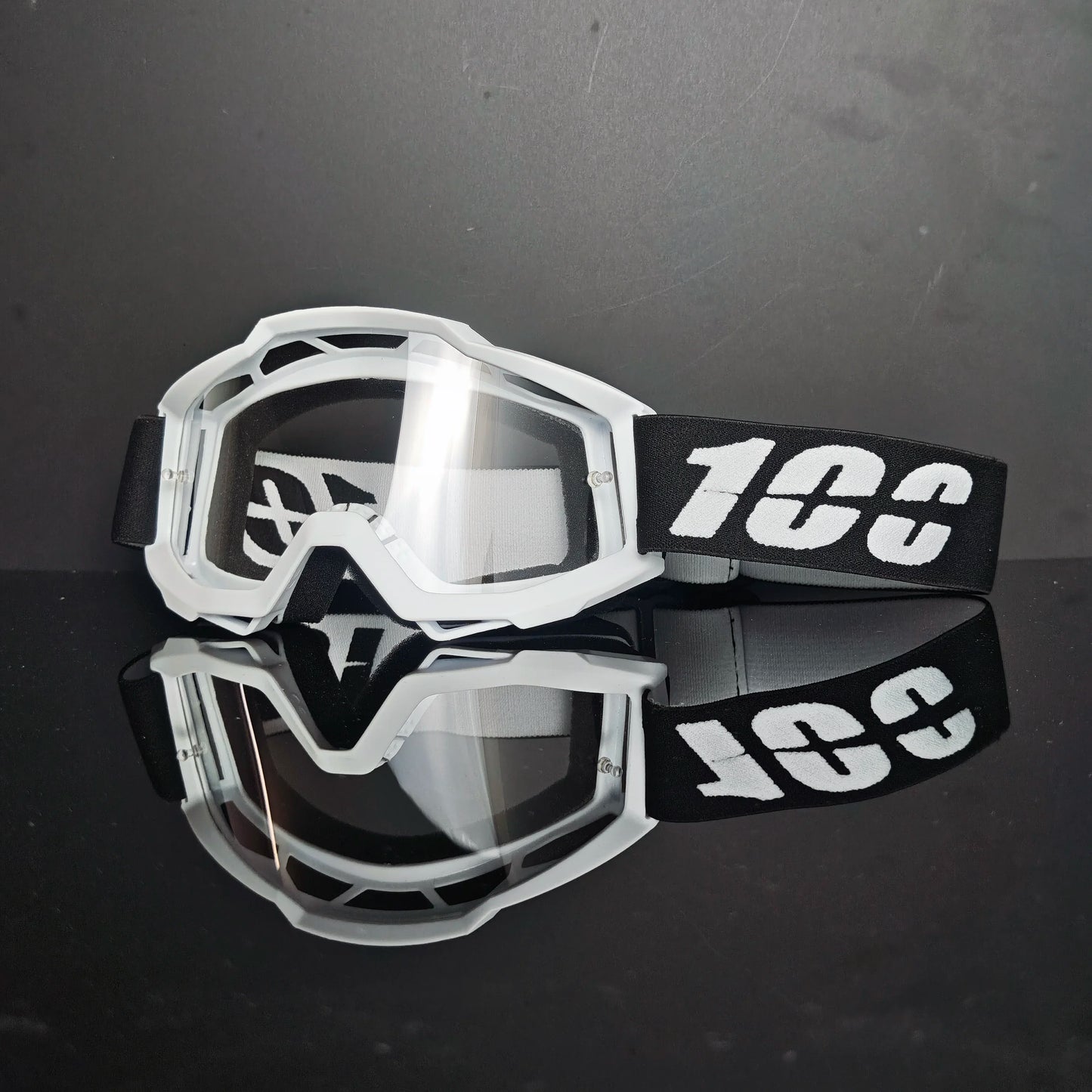 Lunettes Moto Course Anti-Poussière Coupe-Vent — Motocross Cyclisme Ski