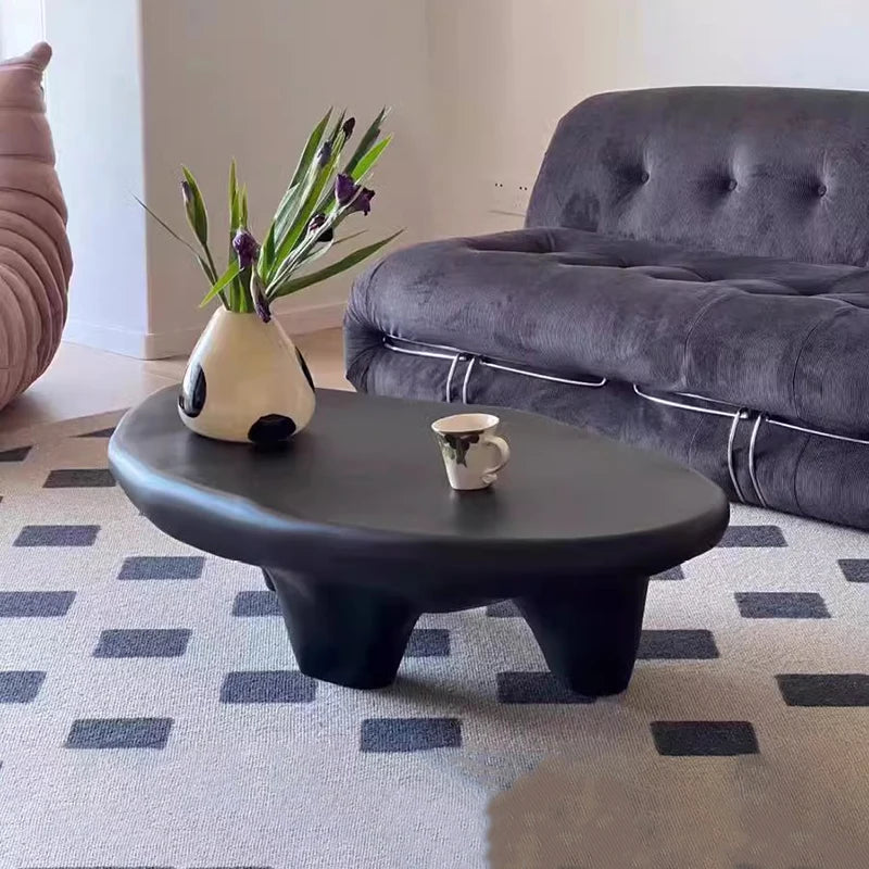 Tables basses minimalistes Wabi Sabi — esthétiques, modernes, glamour, meubles maison