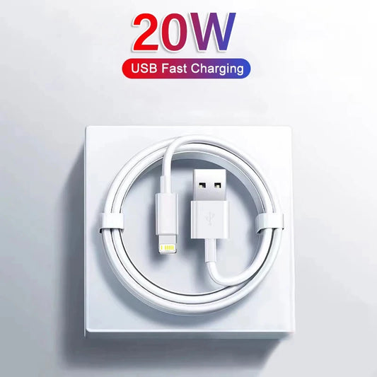 Câble de charge rapide pour iPhone — USB, accessoires, compatible séries iPhone et iPad