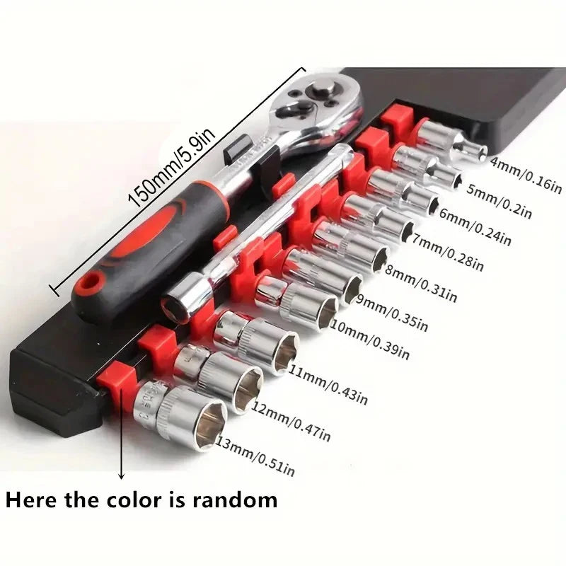 New socket set upgrade hardware car boat motorcycle bicycle repair tool short socket ratchet hand automotive repair tools